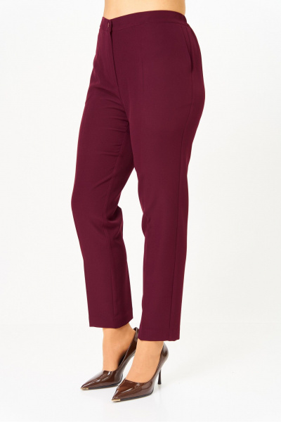 Брюки, туника Vilena 1110 винный - фото 3