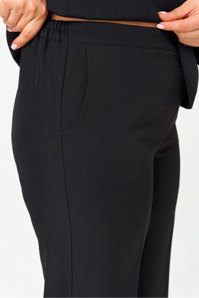 Брюки, жакет Vilena 1086 черный - фото 12