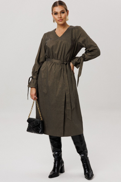 Платье Anelli 1745 золотые_струны - фото 2