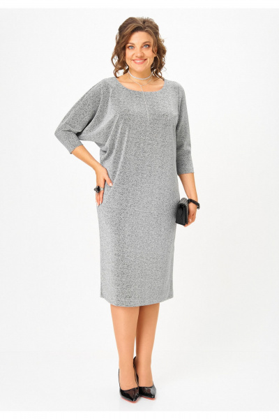Платье Твой имидж 2294 серебро - фото 1