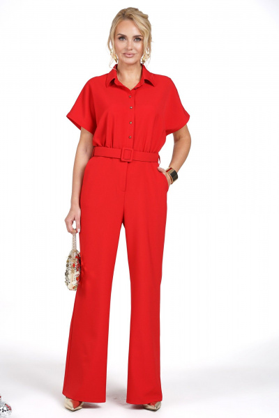 Комбинезон Alani Collection 2470 красный - фото 2