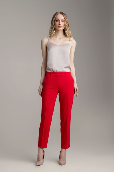 Брюки, жакет MARIKA 413 красный - фото 6