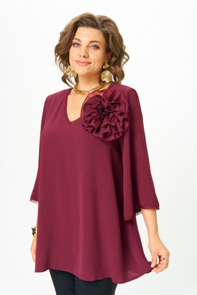 Блуза Svetlana-Style 3025 бордовый - фото 1