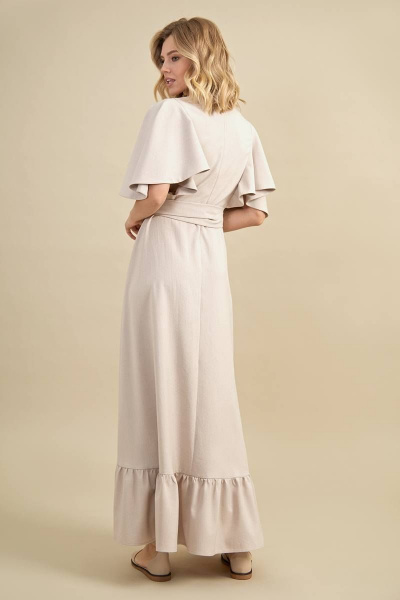 Платье Rivoli 7074 крем-брюле - фото 3