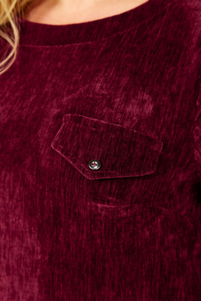 Блуза Abbi 4070 спелая_вишня - фото 6