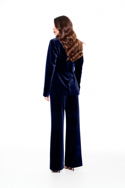 Брюки, жакет ELLETTO 5322 синий - фото 6