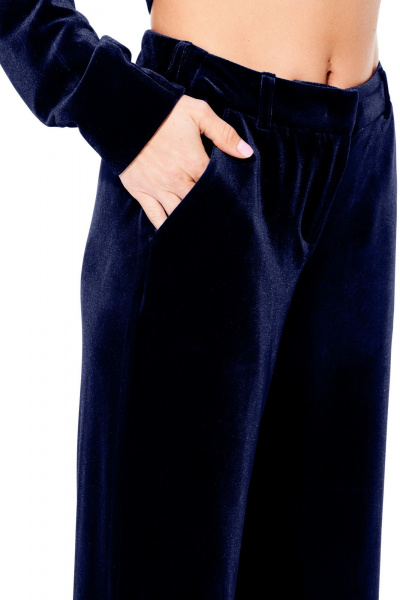 Брюки, жакет ELLETTO 5322 синий - фото 4