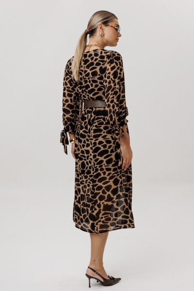 Платье Anelli 1733 графичный_леопард - фото 9