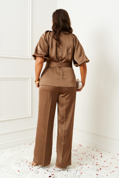 Блуза, брюки Beautiful&Free 6381 золотистый - фото 8