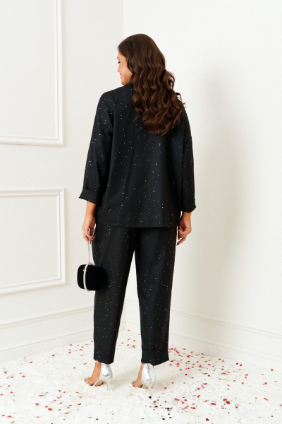 Брюки, рубашка Beautiful&Free 6393 черный - фото 7
