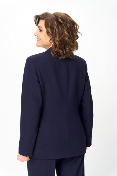 Брюки, жакет ANASTASIA MAK 1277 синий - фото 17