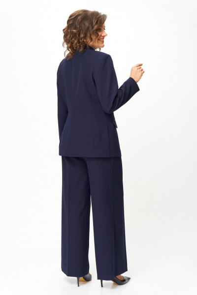 Брюки, жакет ANASTASIA MAK 1277 синий - фото 13