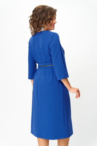 Платье ANASTASIA MAK 1294 василек - фото 10