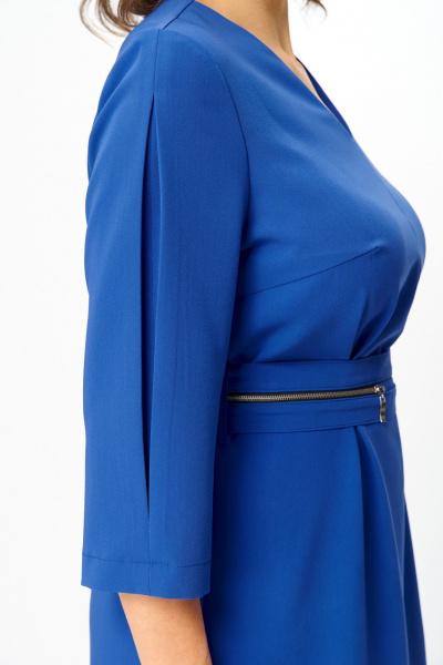 Платье ANASTASIA MAK 1294 василек - фото 3