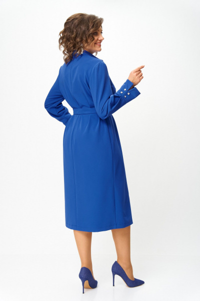 Платье ANASTASIA MAK 1296 василек - фото 8