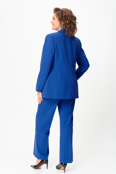Брюки, жакет ANASTASIA MAK 1297 василек - фото 11