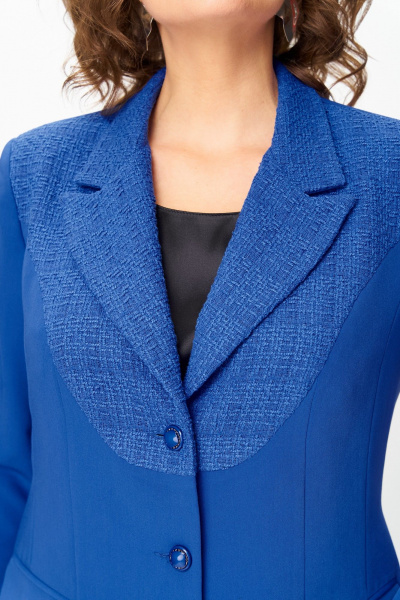 Брюки, жакет ANASTASIA MAK 1297 василек - фото 8