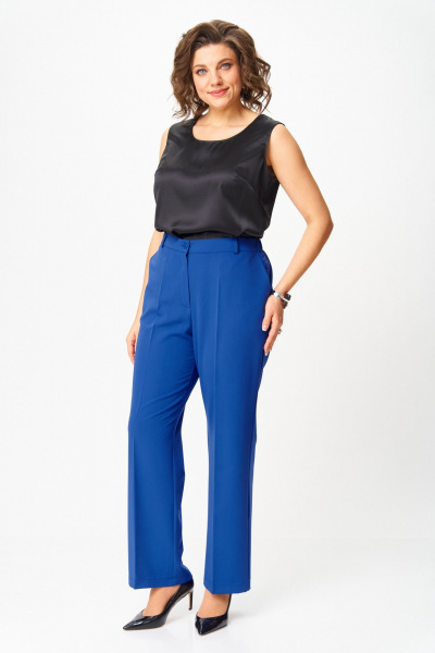 Брюки, жакет ANASTASIA MAK 1297 василек - фото 4