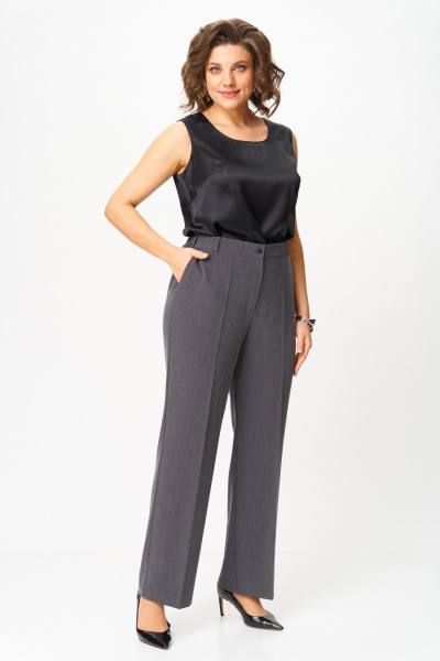 Брюки, жакет ANASTASIA MAK 1297 серый - фото 4