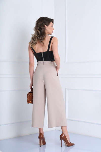 Топ SandyNa 13923/1 черный - фото 4