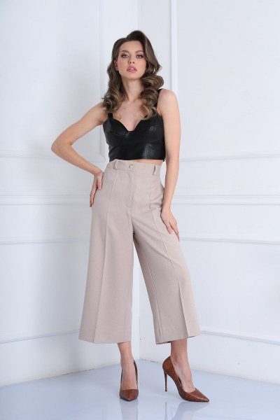 Топ SandyNa 13923/1 черный - фото 2