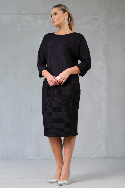 Платье Erika 1591 черный - фото 1