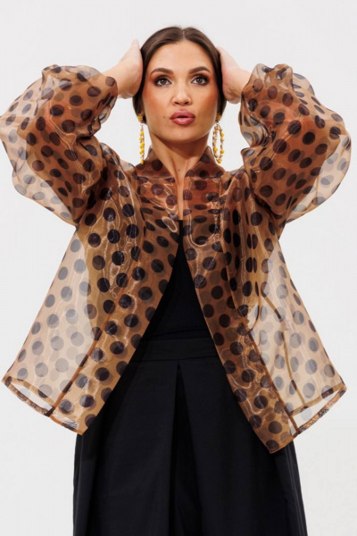 Туника Anastasia 1061.1 кофе - фото 1