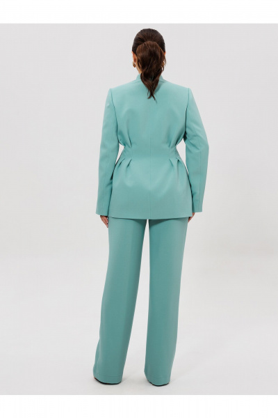 Брюки, жакет Liona Style 954 тифанни - фото 6