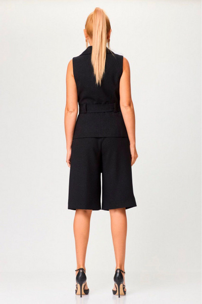 Брошь, жилет, топ, шорты Gamma Gracia 795 черный - фото 5