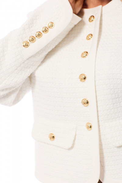 Жакет Golden Valley 36674 молочный - фото 3