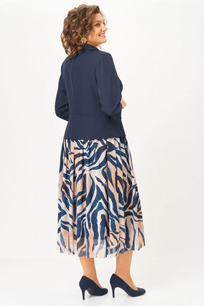 Платье Bonna Image 922/14 синий - фото 3