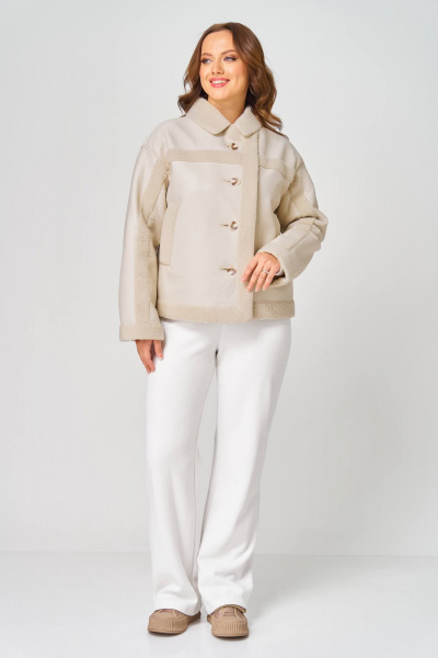 Куртка Диомант 2138 бежевый - фото 6