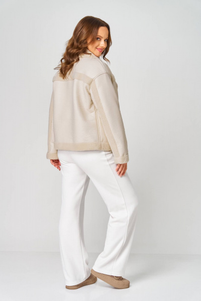 Куртка Диомант 2138 бежевый - фото 5