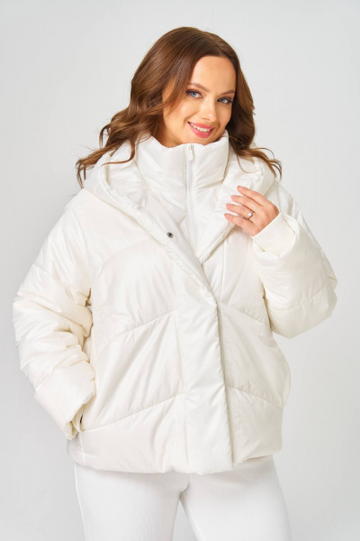 Куртка Диомант 2125 молочный - фото 7