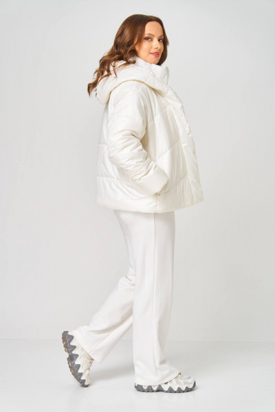 Куртка Диомант 2125 молочный - фото 4