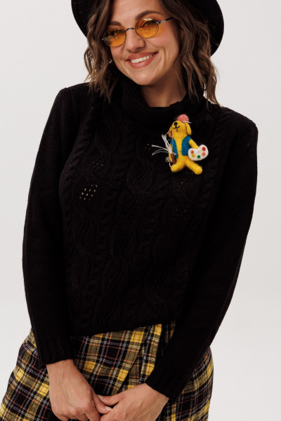 Джемпер Anelli 1774 теплота_ночи - фото 4