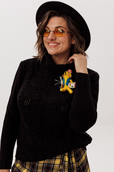 Джемпер Anelli 1774 теплота_ночи - фото 2