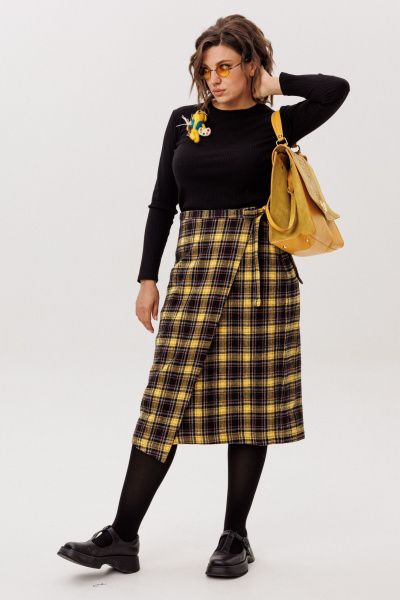 Юбка Anelli 1776 пчелиные_соты - фото 3