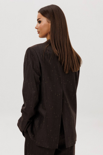 Брюки, жакет Fantazia Mod 5320 шоколад - фото 3