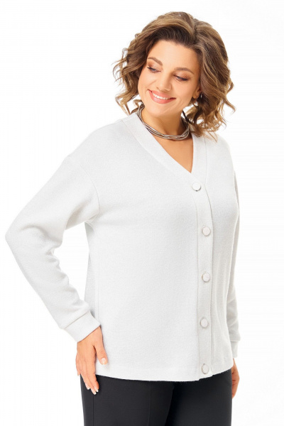 Кардиган Swallow 889.2 серебристый - фото 5