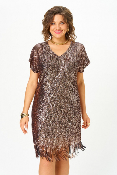 Платье Svetlana-Style 2046 шоколад - фото 5