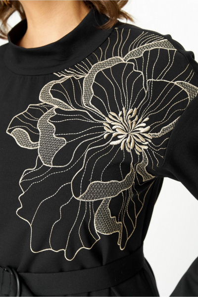 Платье Takka Plus 25-255 чёрный - фото 8