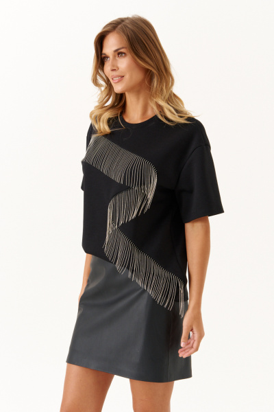 Джемпер Панда 115440 черный - фото 3