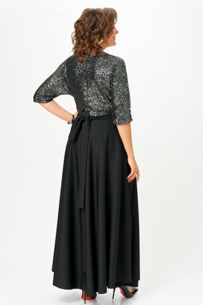 Платье Anastasia 1307 черный - фото 6