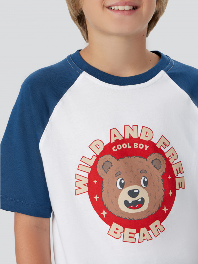 Брюки, футболка Mark Formelle 563335/25-34504ПП-0 белый_красно_синяя_клетка_3_сл_на_пол - фото 8