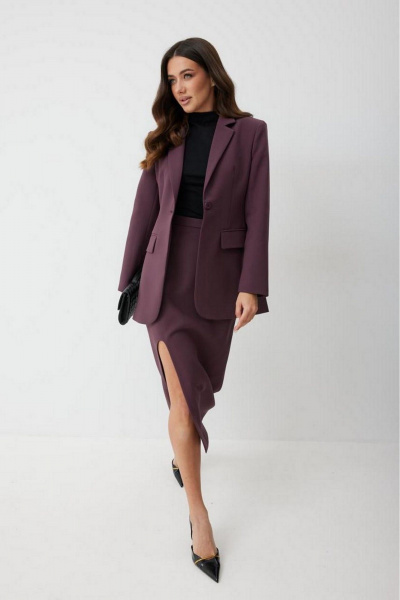 Юбка T.N.D М371 инжир - фото 8