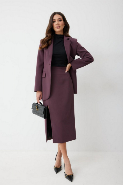 Юбка T.N.D М371 инжир - фото 3