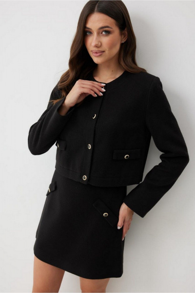 Жакет T.N.D М666 черный - фото 5