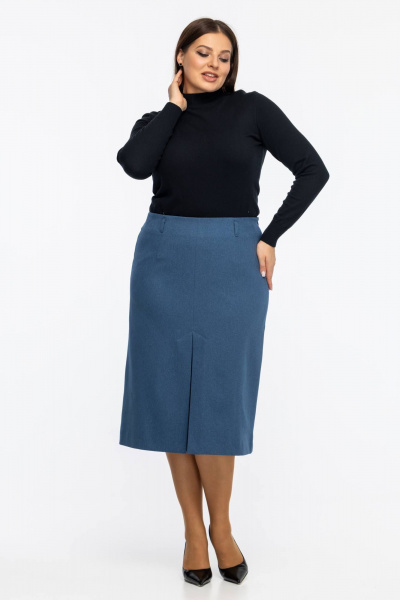 Юбка Avila 0979 синий - фото 7