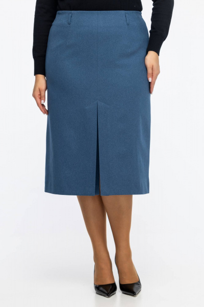 Юбка Avila 0979 синий - фото 3